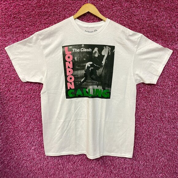 The Clash London Calling Album Cover Post Punk Band Tee extra large - Picture 1 of 4